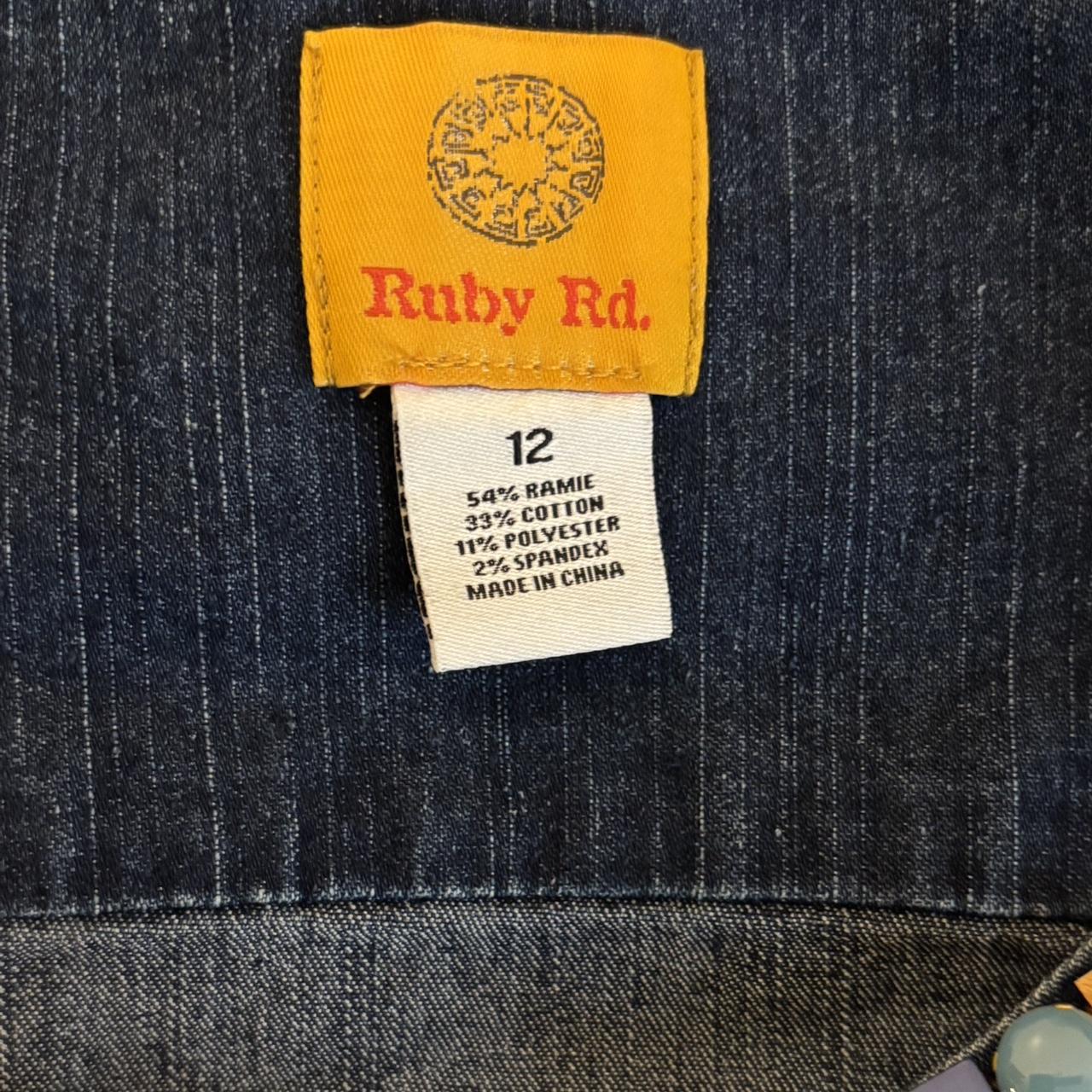 Ruby Rd. Women's Jacket - Blue/Navy - 12 – Ruby R… - image 5