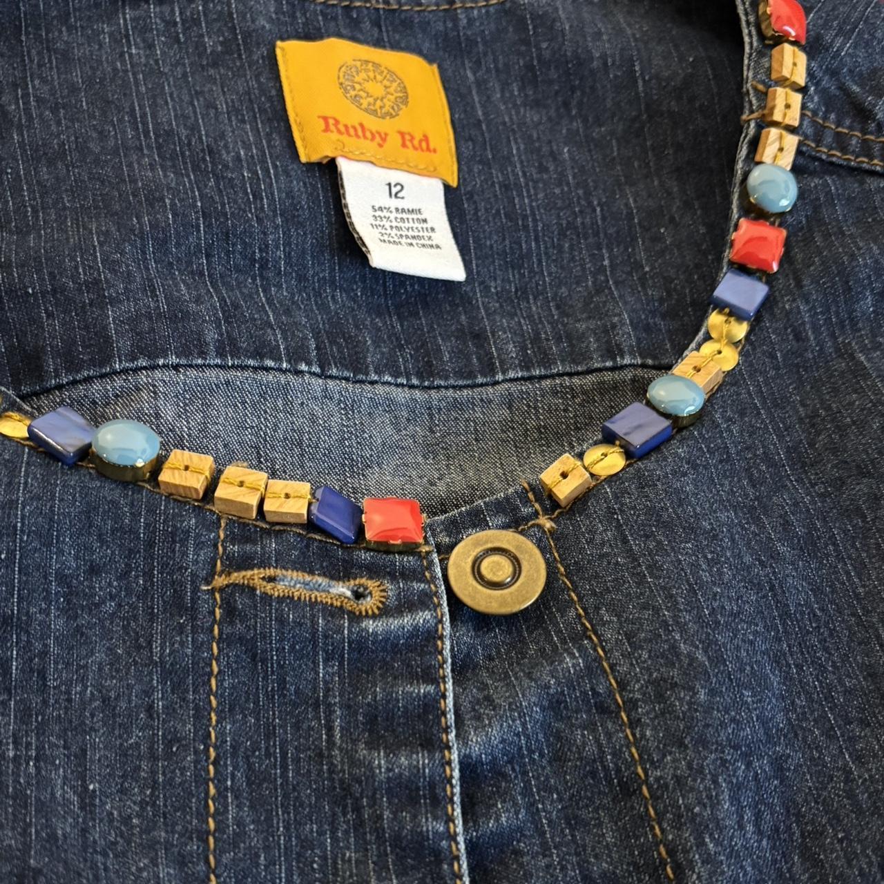 Ruby Rd. Women's Jacket - Blue/Navy - 12 – Ruby R… - image 3