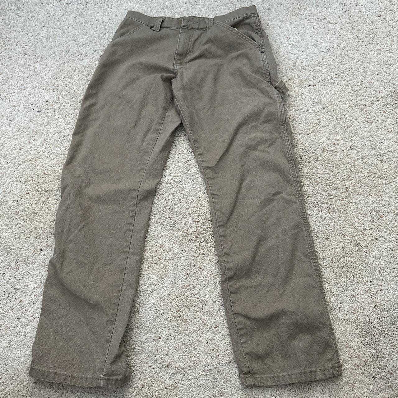 WRANGLER CARPENTER PANTS -like new -willing to... - Depop