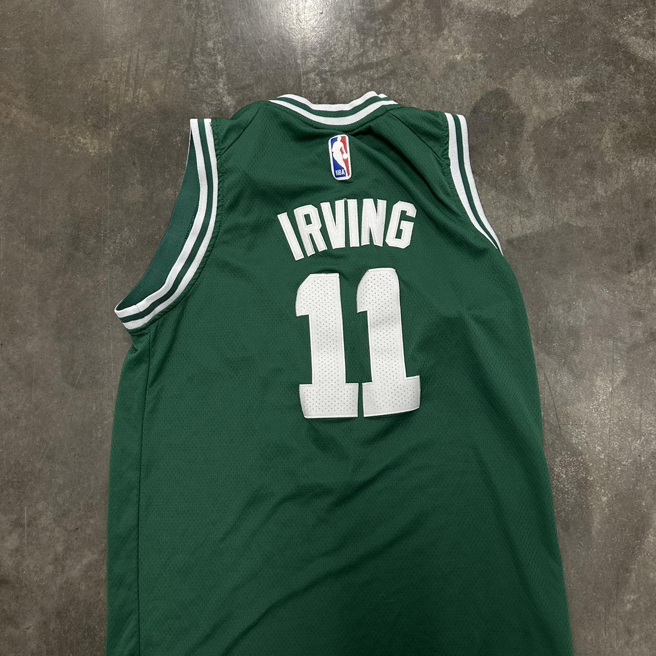 Nike NBA Boston Celtics Green, White & Yellow #11 Kyrie Irving