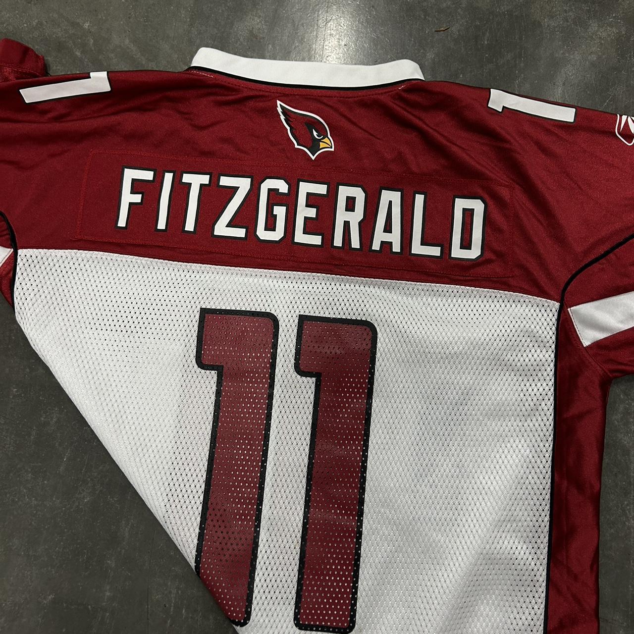 Larry Fitzgerald Arizona Cardinals NFL Reebok Youth Jersey L Large