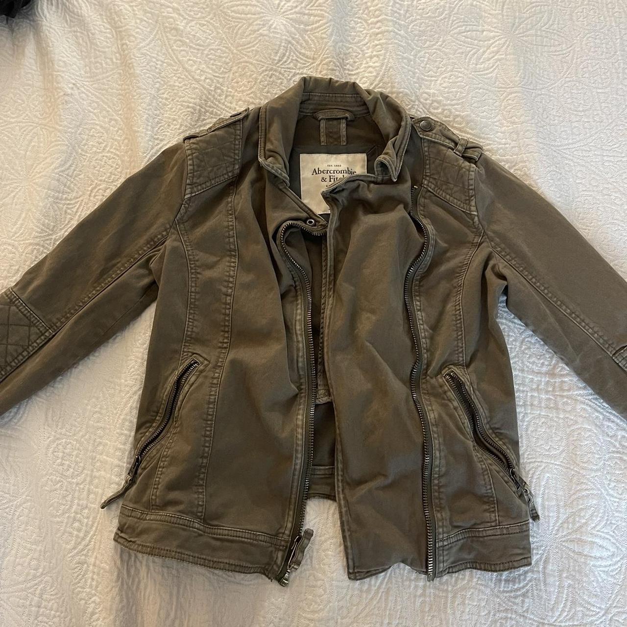 Women's Khaki Jacket | Depop