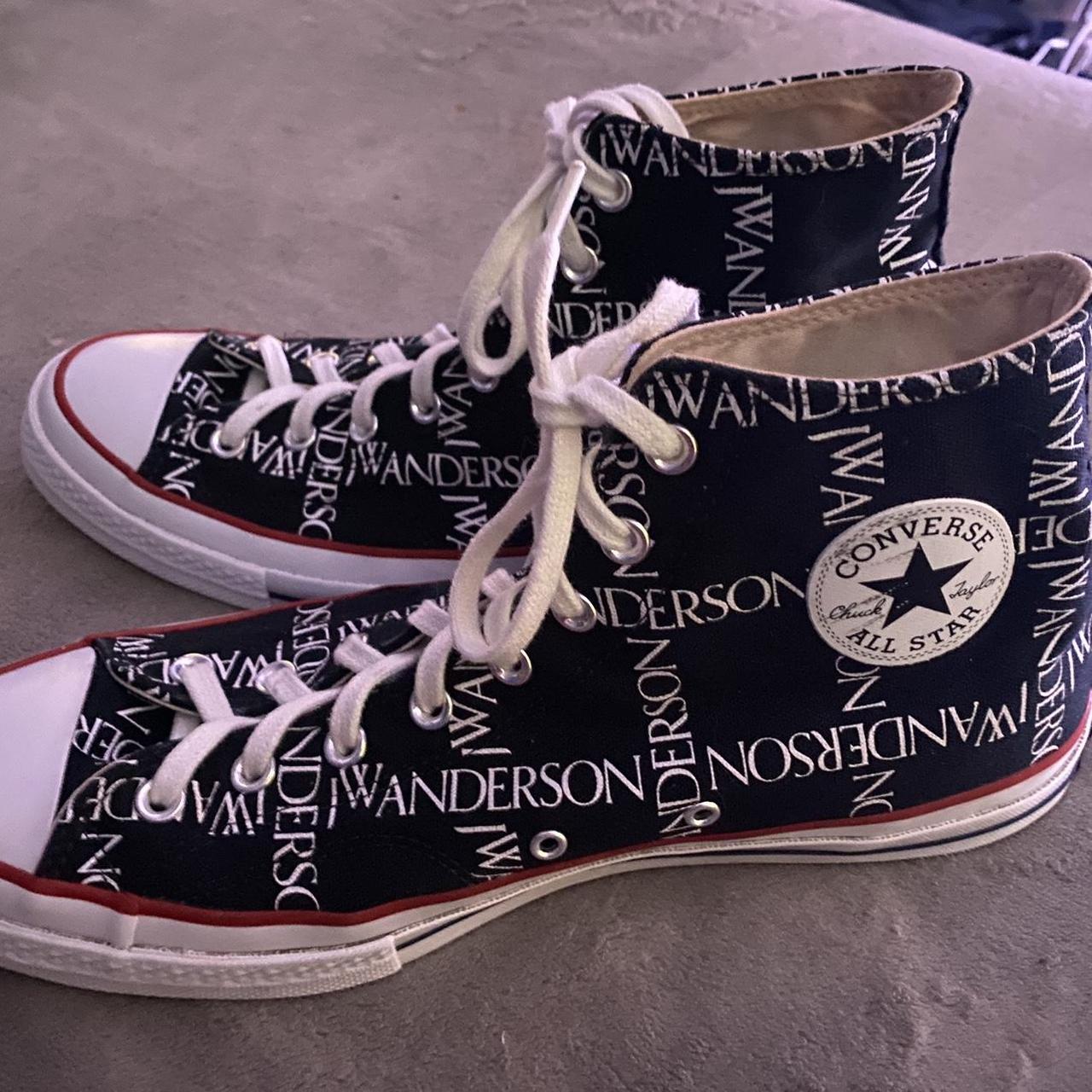 JW ANDERSON x CONVERSE ALL STAR 70 HI GRID HIGH TOPS Depop