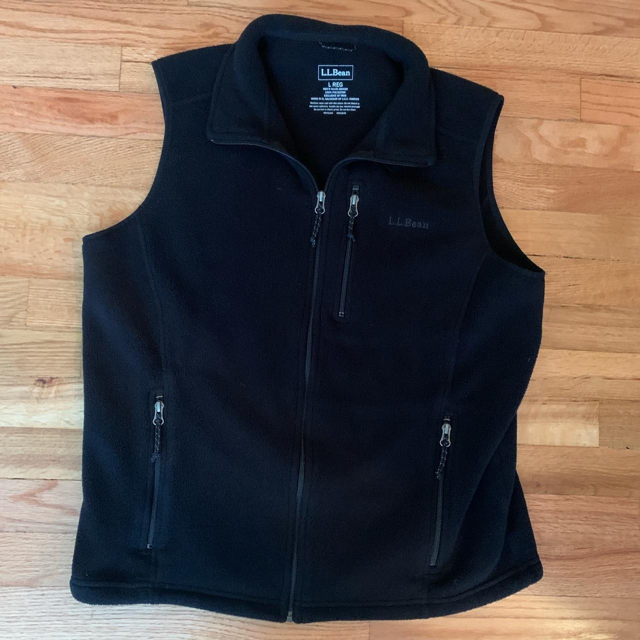 L.L Bean fleece vest - Depop