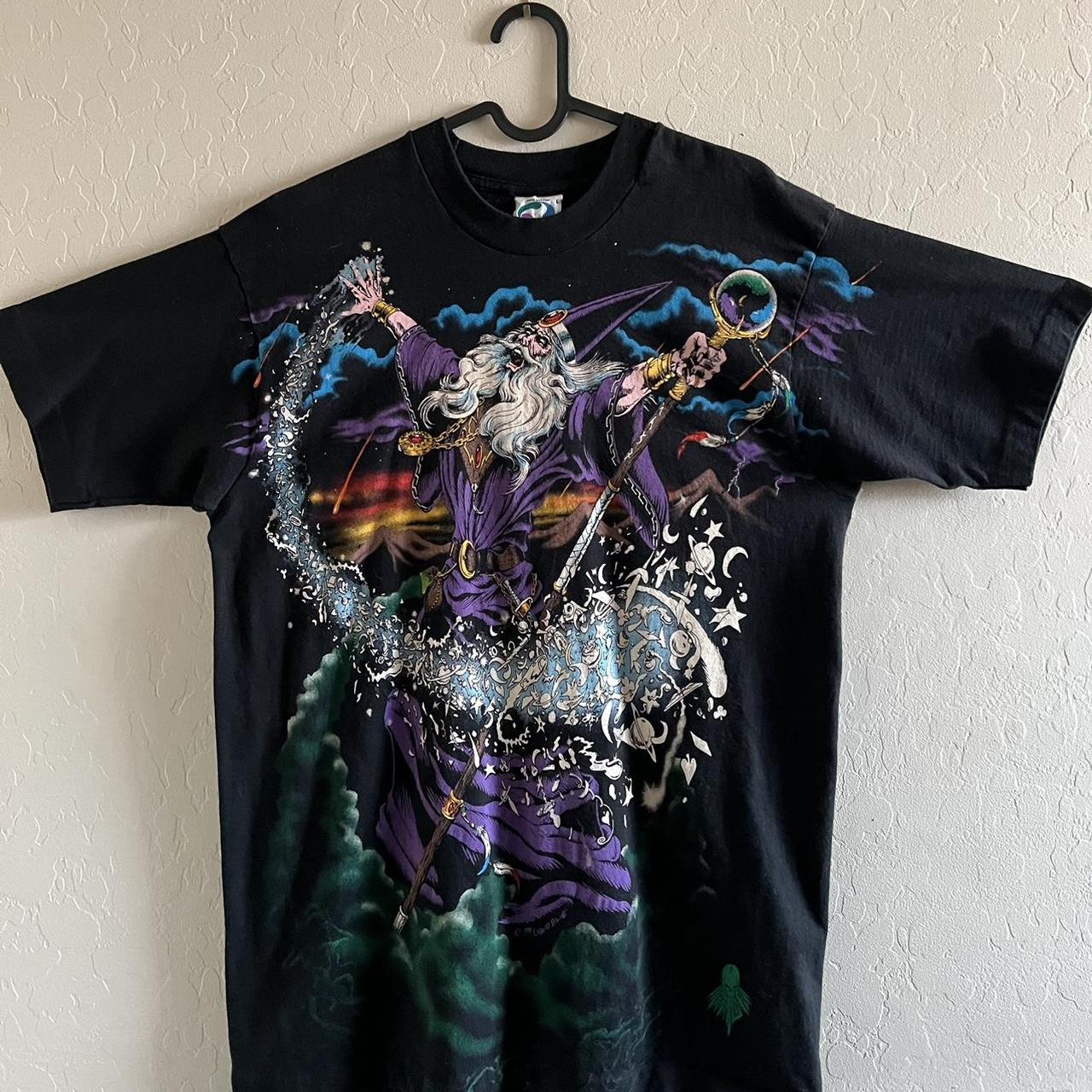 1994 liquid blue wizard shirt