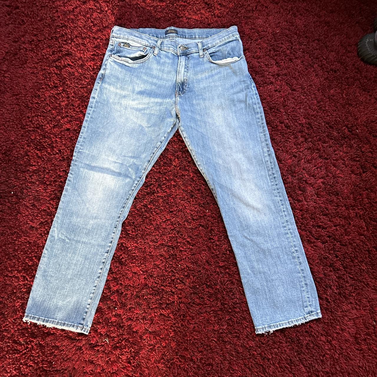 Polo Men's Blue Jeans Depop