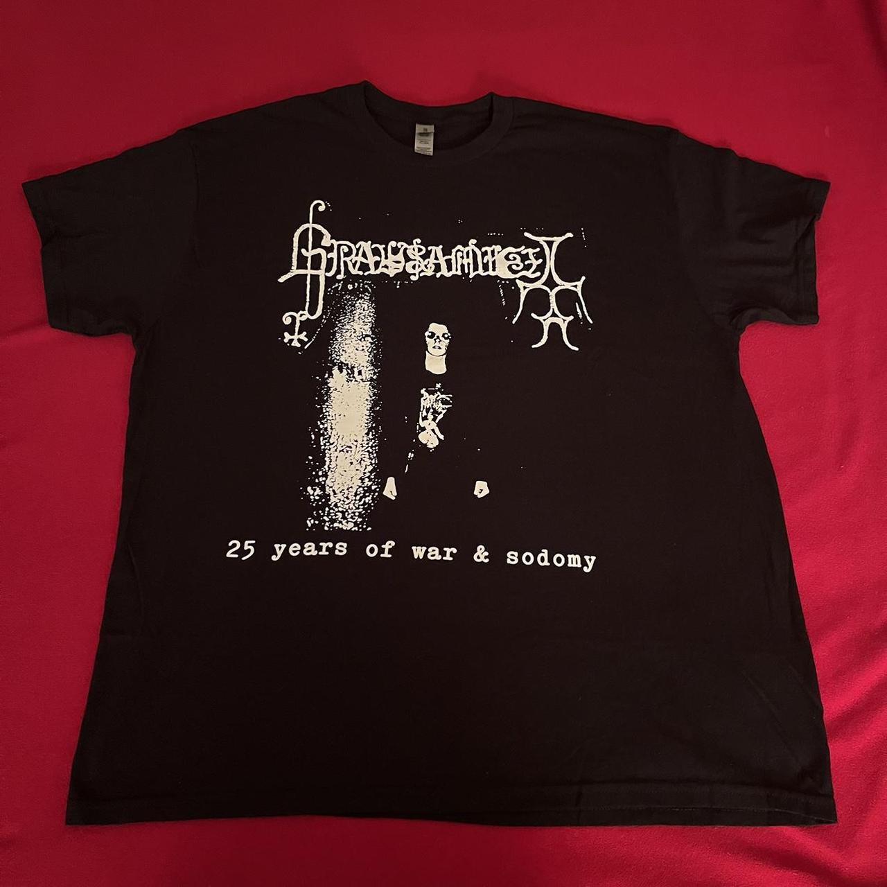 Grausamkeit 25 Years Of War & Sodomy shirt Only worn... - Depop