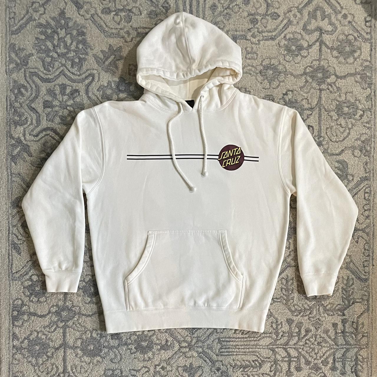 White santa 2024 cruz hoodie