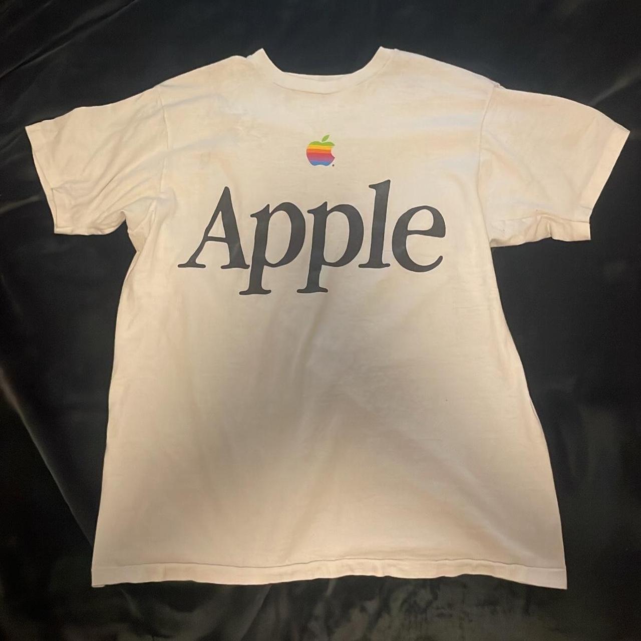 Apple Men's White T-shirt