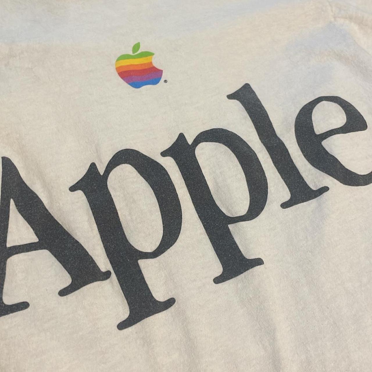 Apple Men's White T-shirt (3)