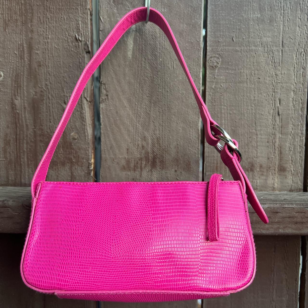 Pink vintage Ralph Lauren mini shoulder bag Y2K... - Depop