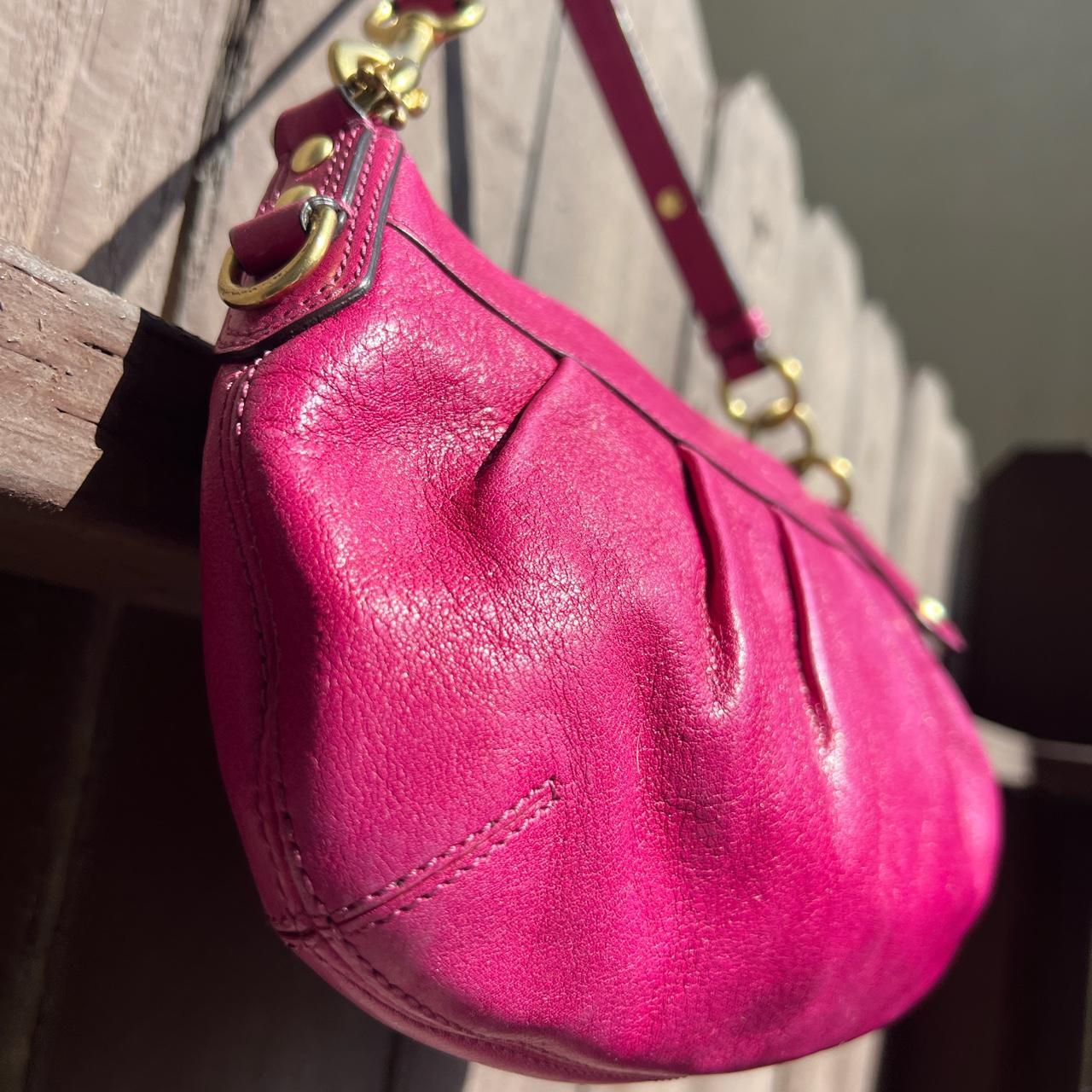 Y2K Hot Pink Coach Hobo Baguette ‼️This bag is - Depop