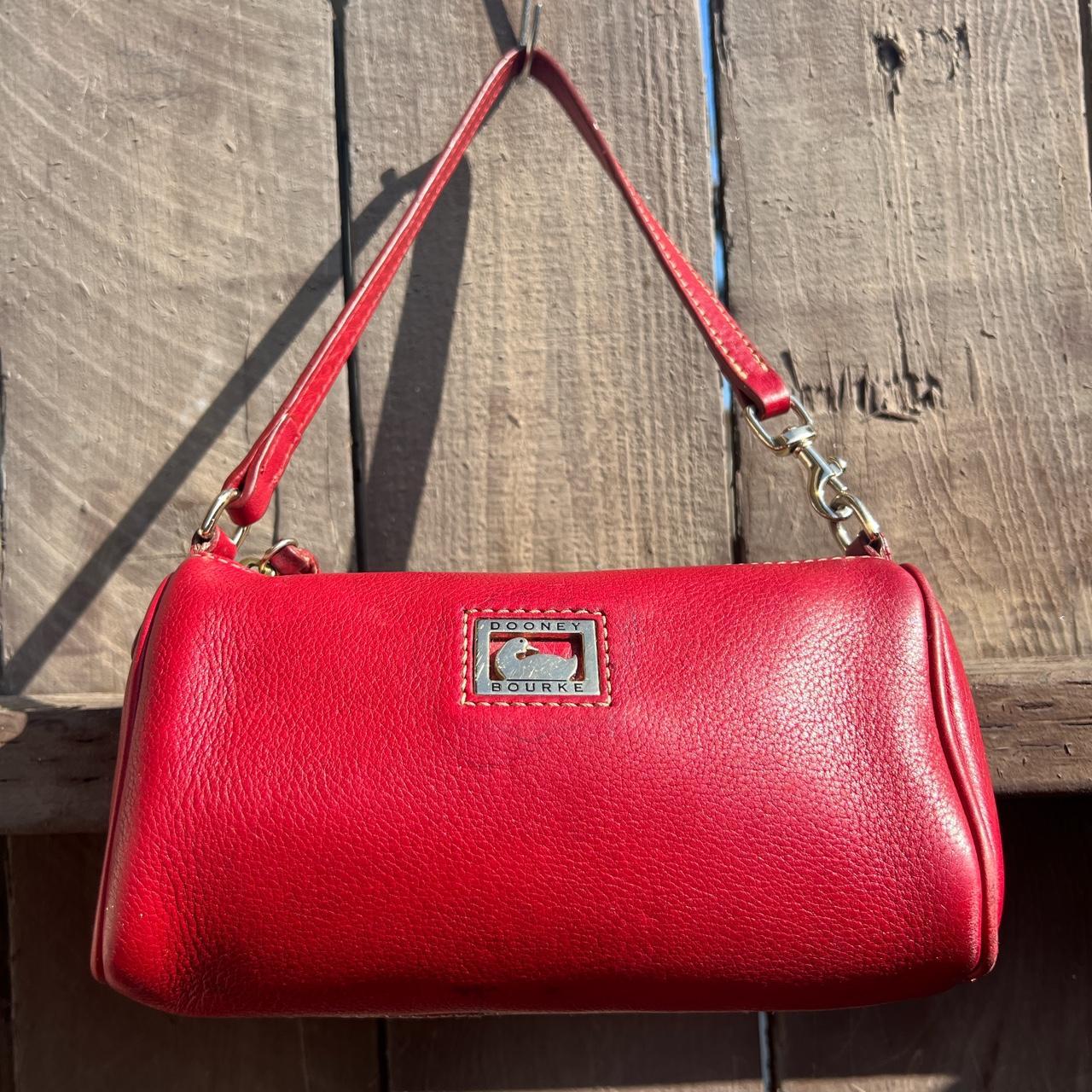 Dooney Bourke y2k red shoulder bag Depop