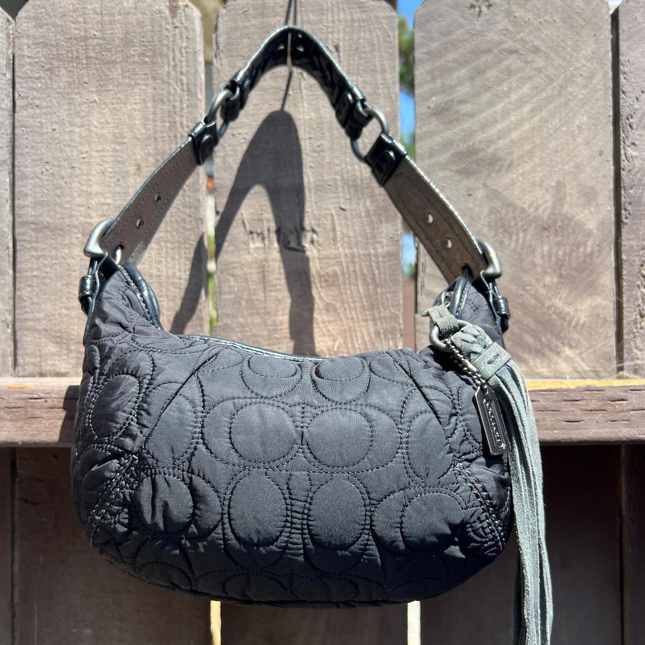 Coach quilted hobo store bag