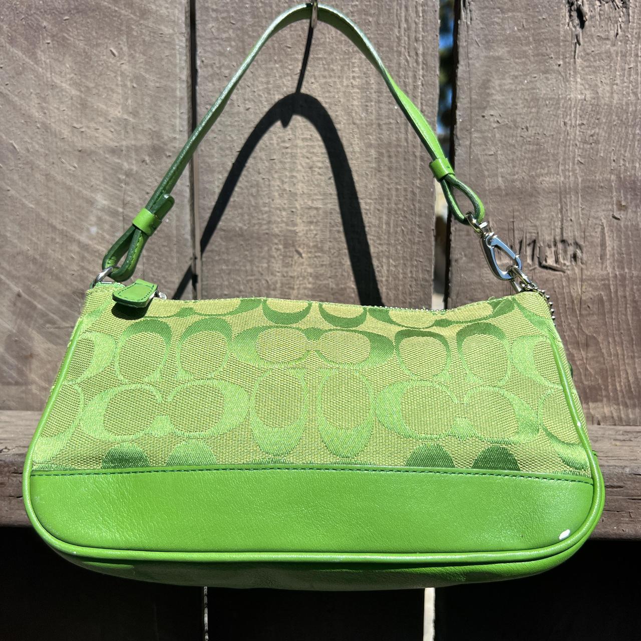 Coach shoulder bag vintage y2k with coach cherry charm | Depop