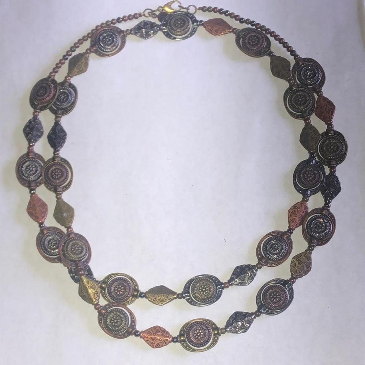 Women's Jewelry - Red/Gold – Stylish multi tone n… - image 1