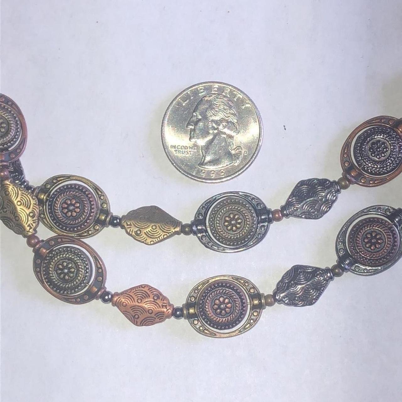 Women's Jewelry - Red/Gold – Stylish multi tone n… - image 4