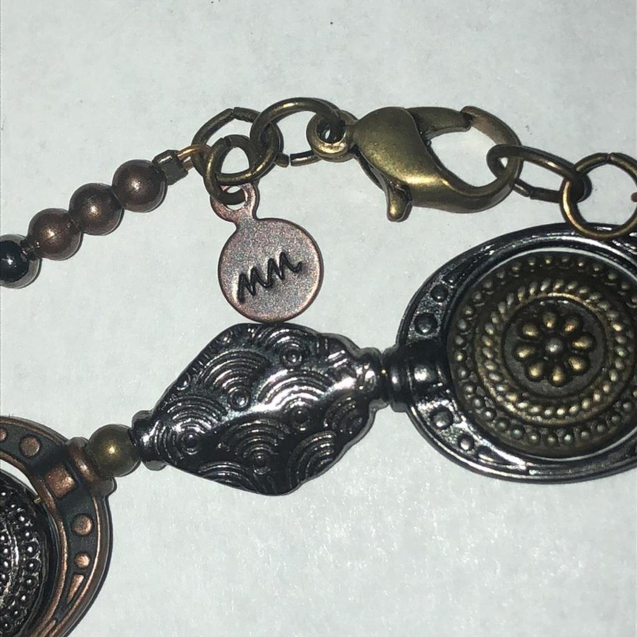 Women's Jewelry - Red/Gold – Stylish multi tone n… - image 2