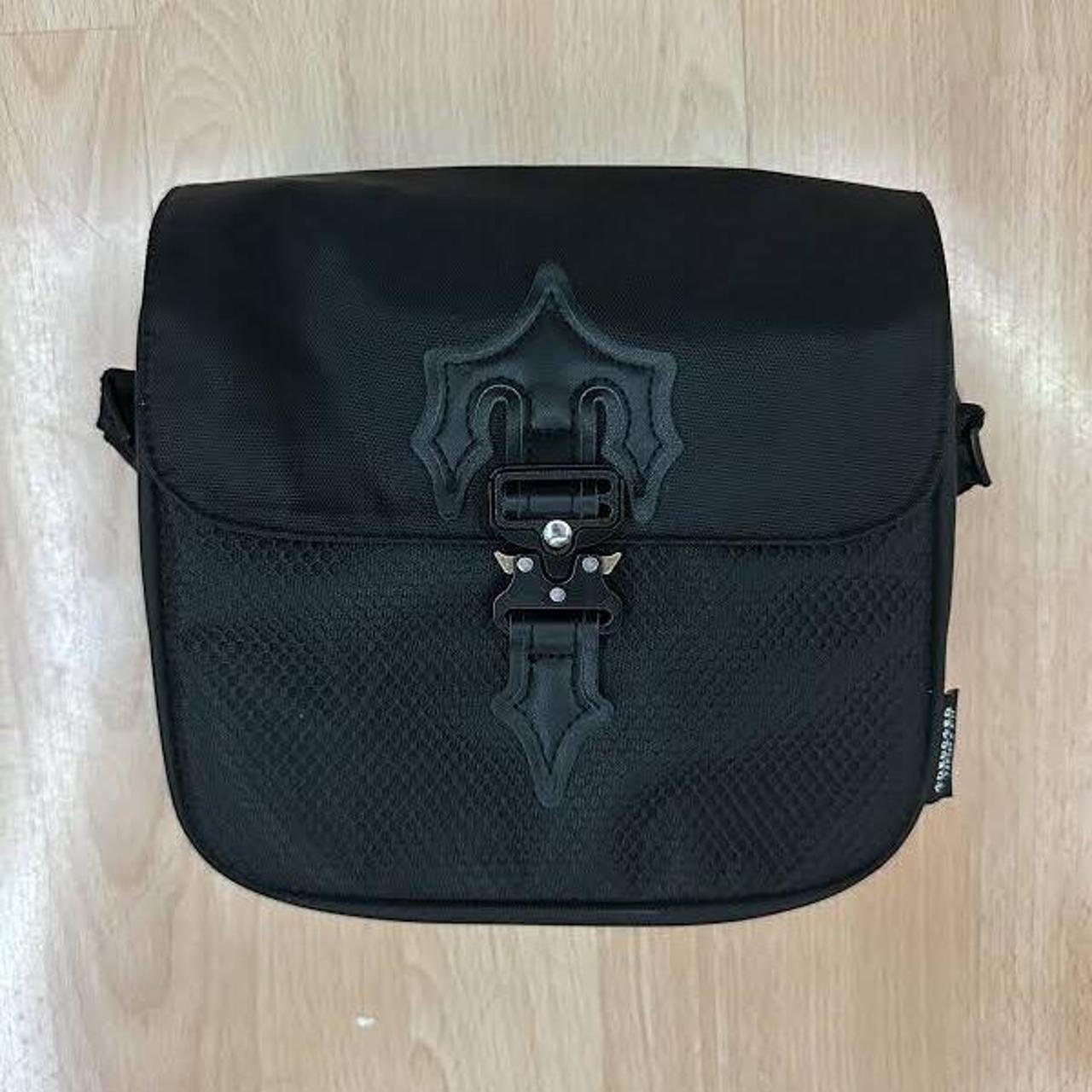 Blackout Trapstar messenger bag message before purchase Depop