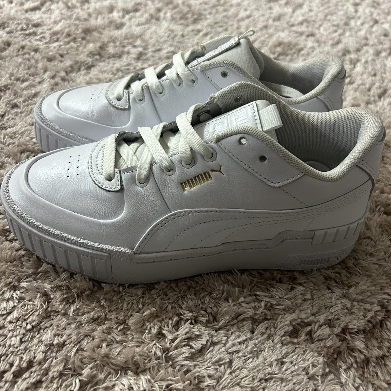 Puma leather trainers shops ladies