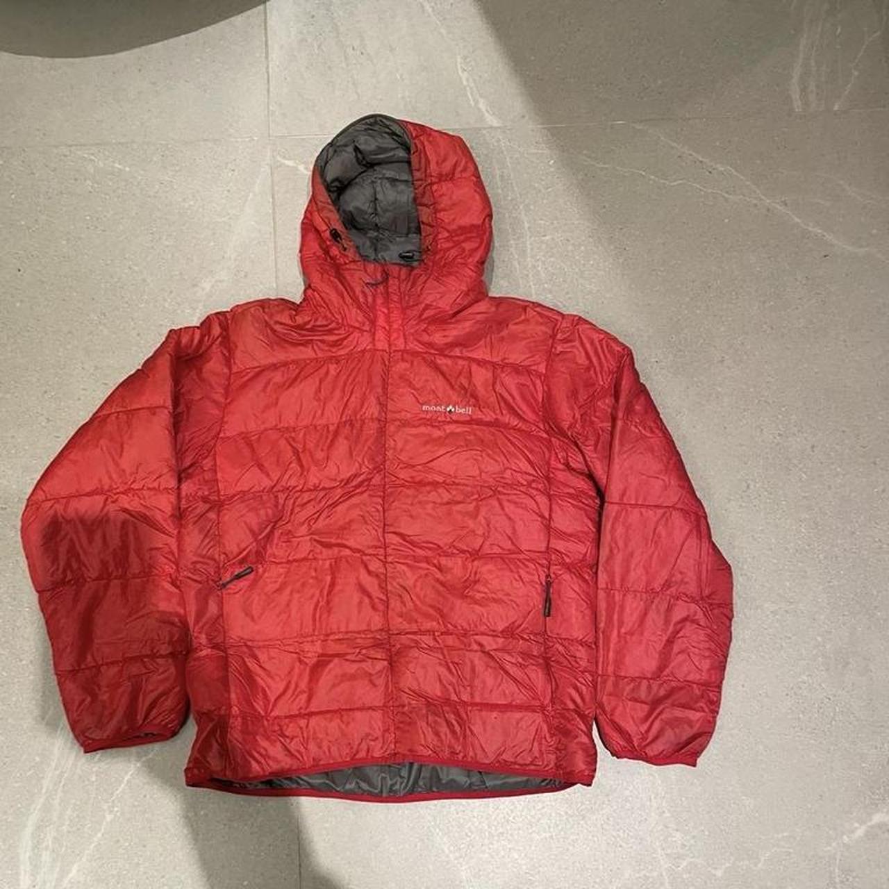 Montbell men’s jacket puffy Size m Bold peice Good... - Depop