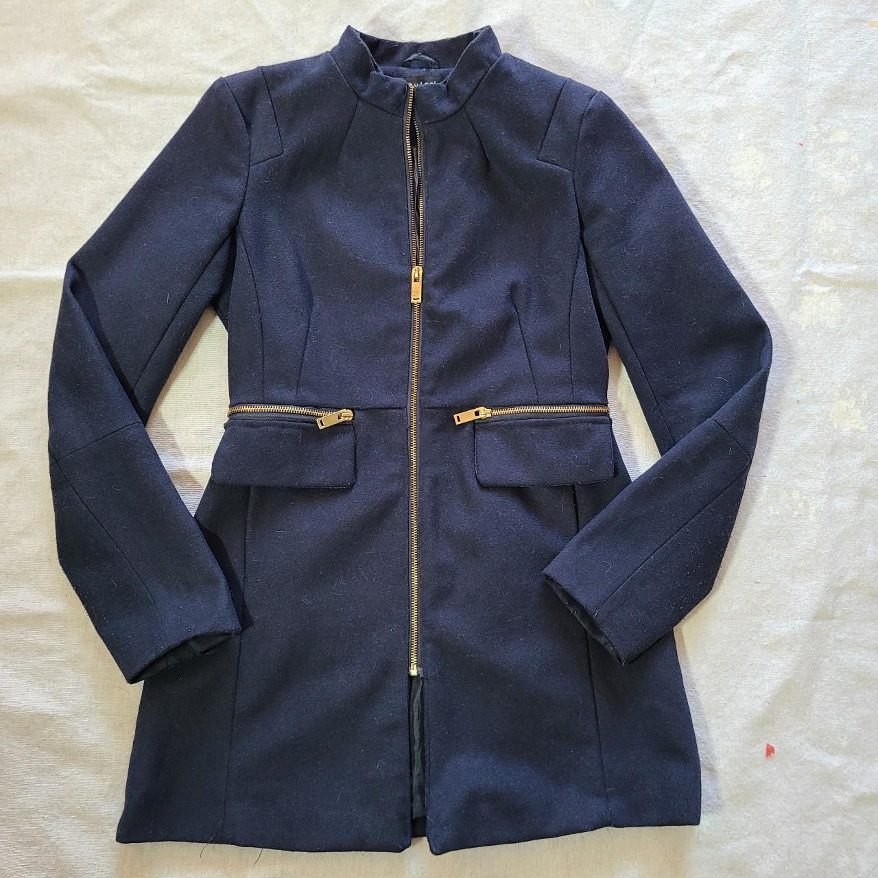 🍄New Look Navy Military Style Coat🍄 *Brand: New... - Depop