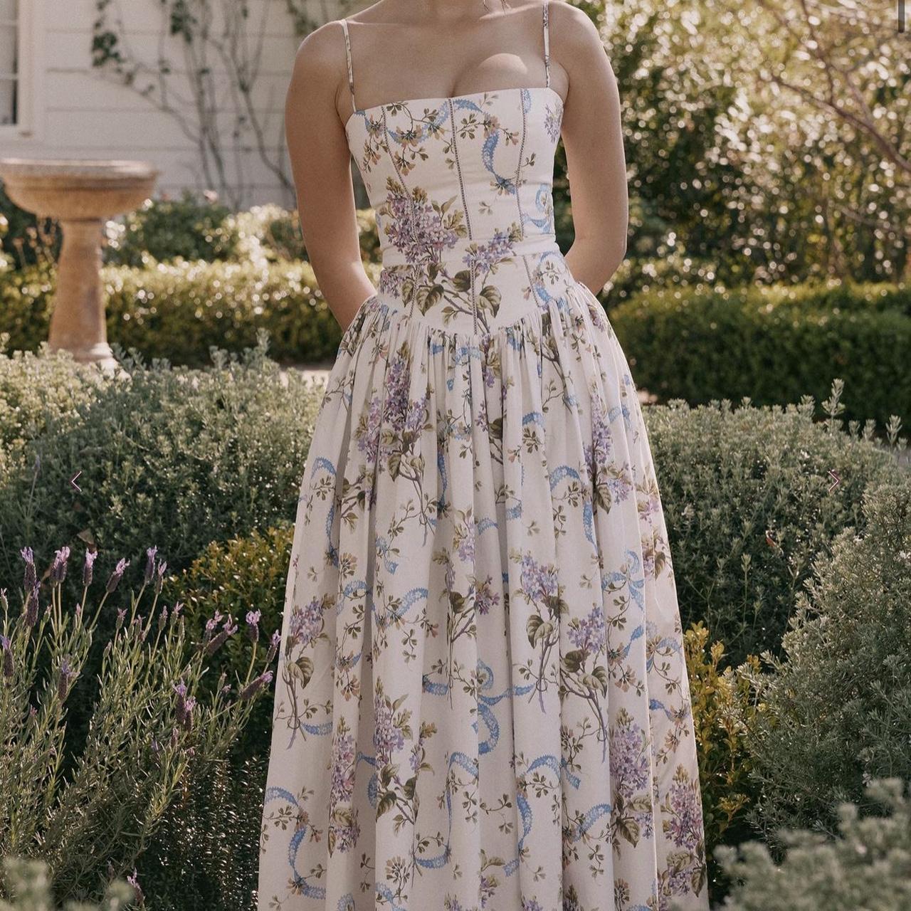 House of CB Amore dropped waist dress in vintage | Depop