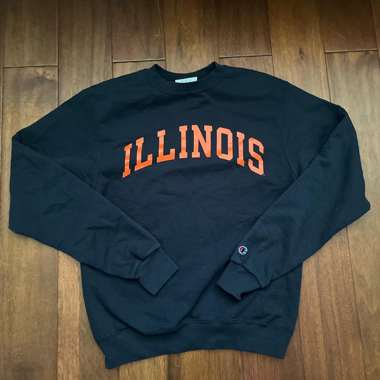 Chicago IL Blue Crewneck