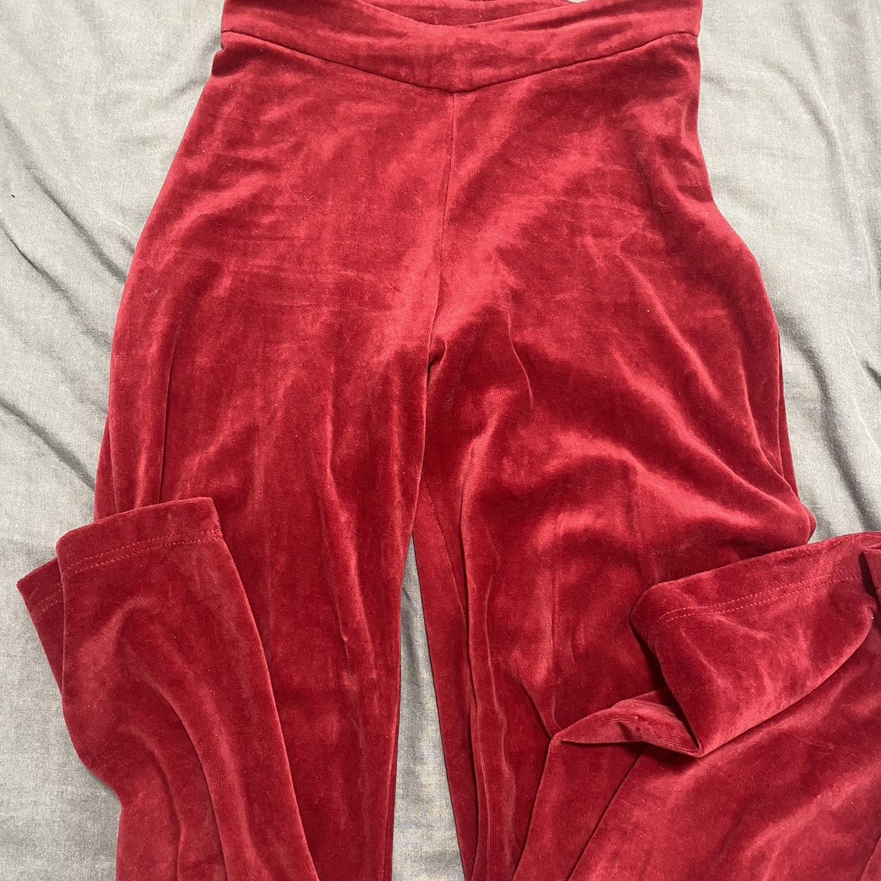 Peachy Den Celeste tracksuit velour trousers.... - Depop