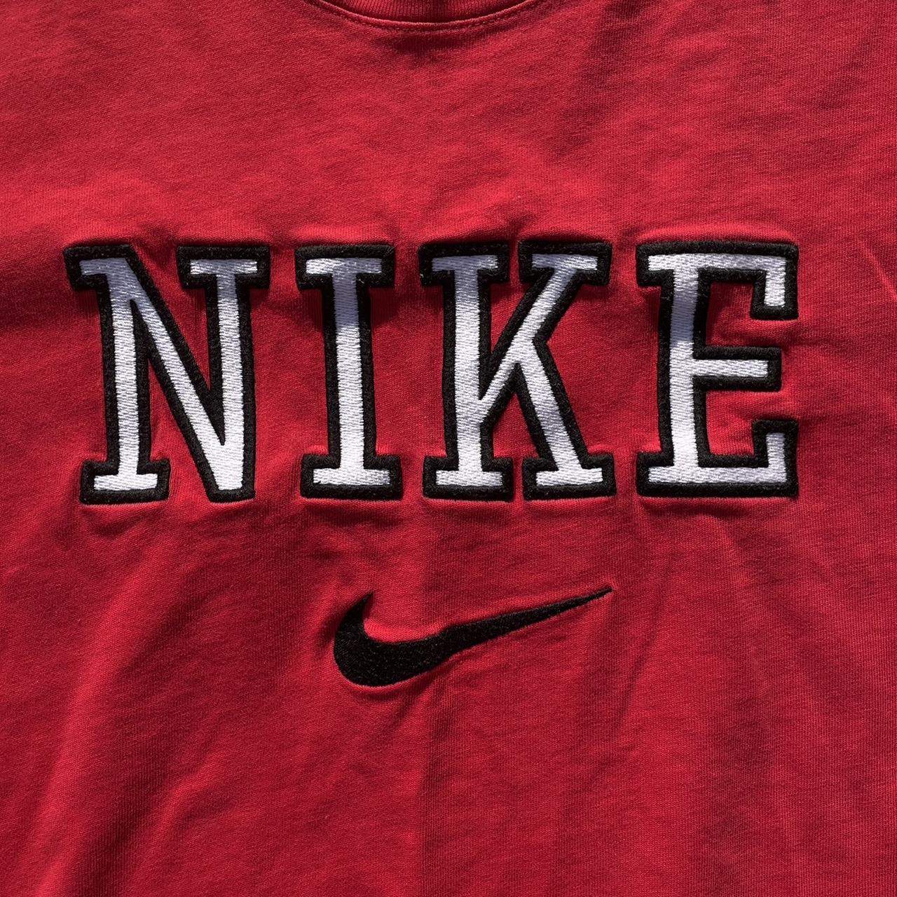 Nike Men's Red T-shirt | Depop