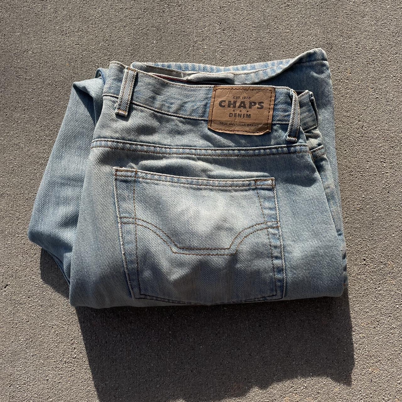 Chaps Men's Blue Jeans Depop