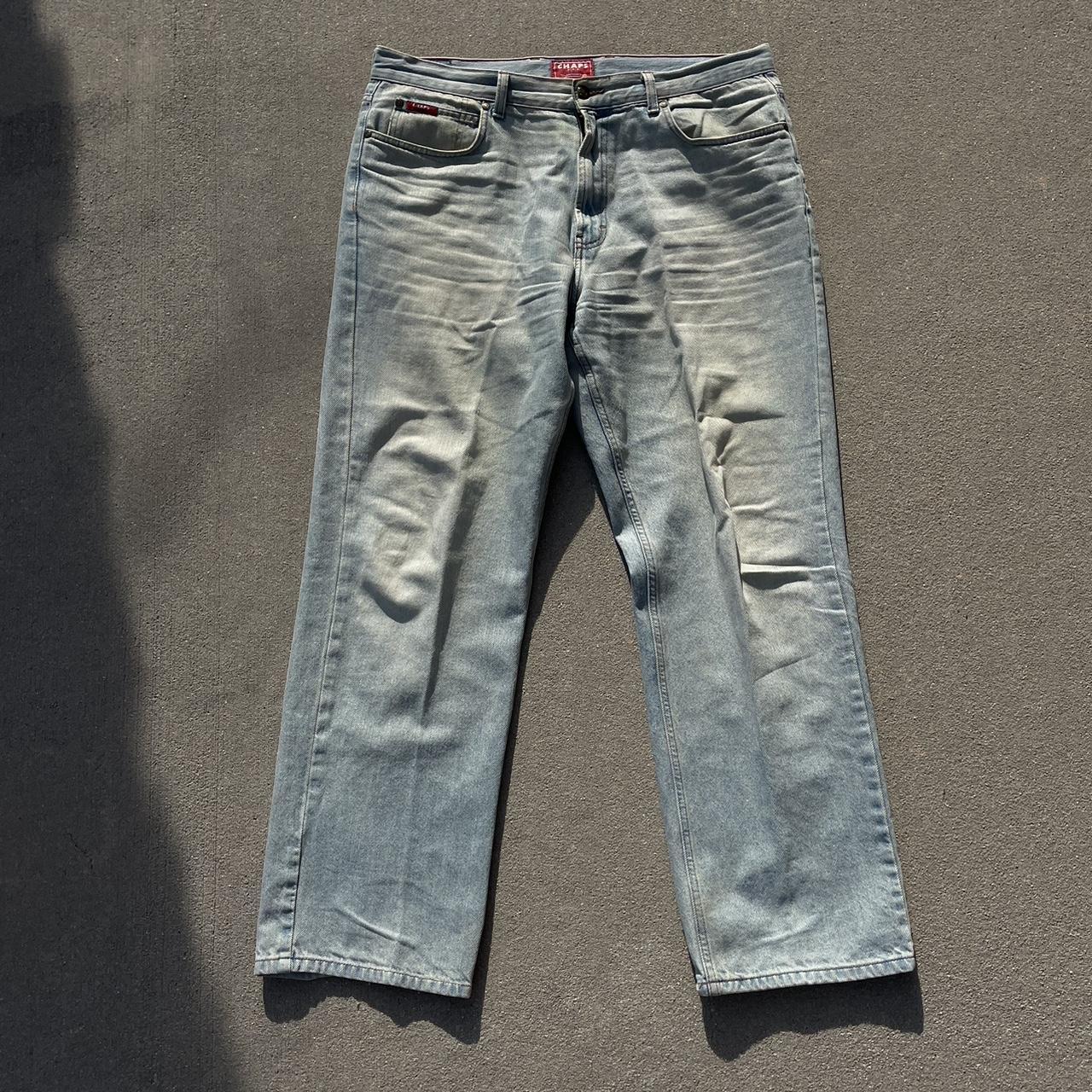 Chaps Men's Blue Jeans Depop