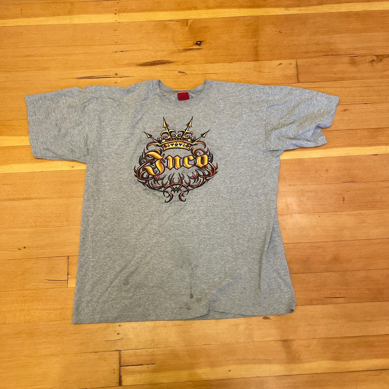 Jnco jeans tribal grey shirt - Depop