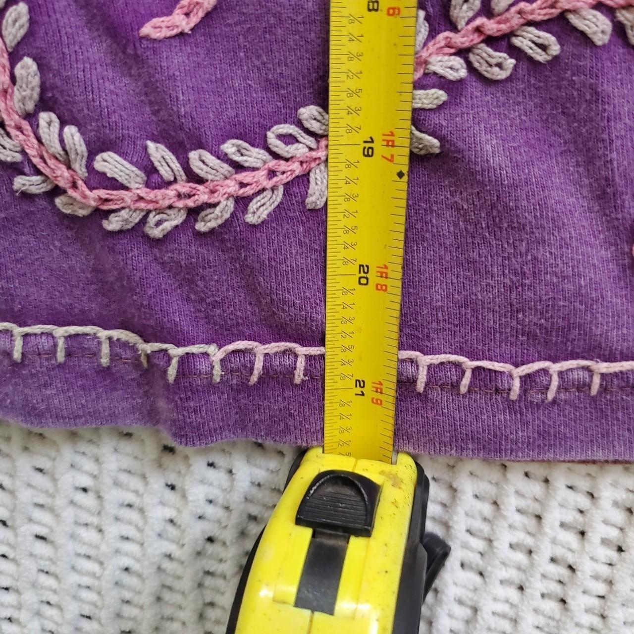 Women's Shirt - Multi - M – unique patchwork embr… - image 6