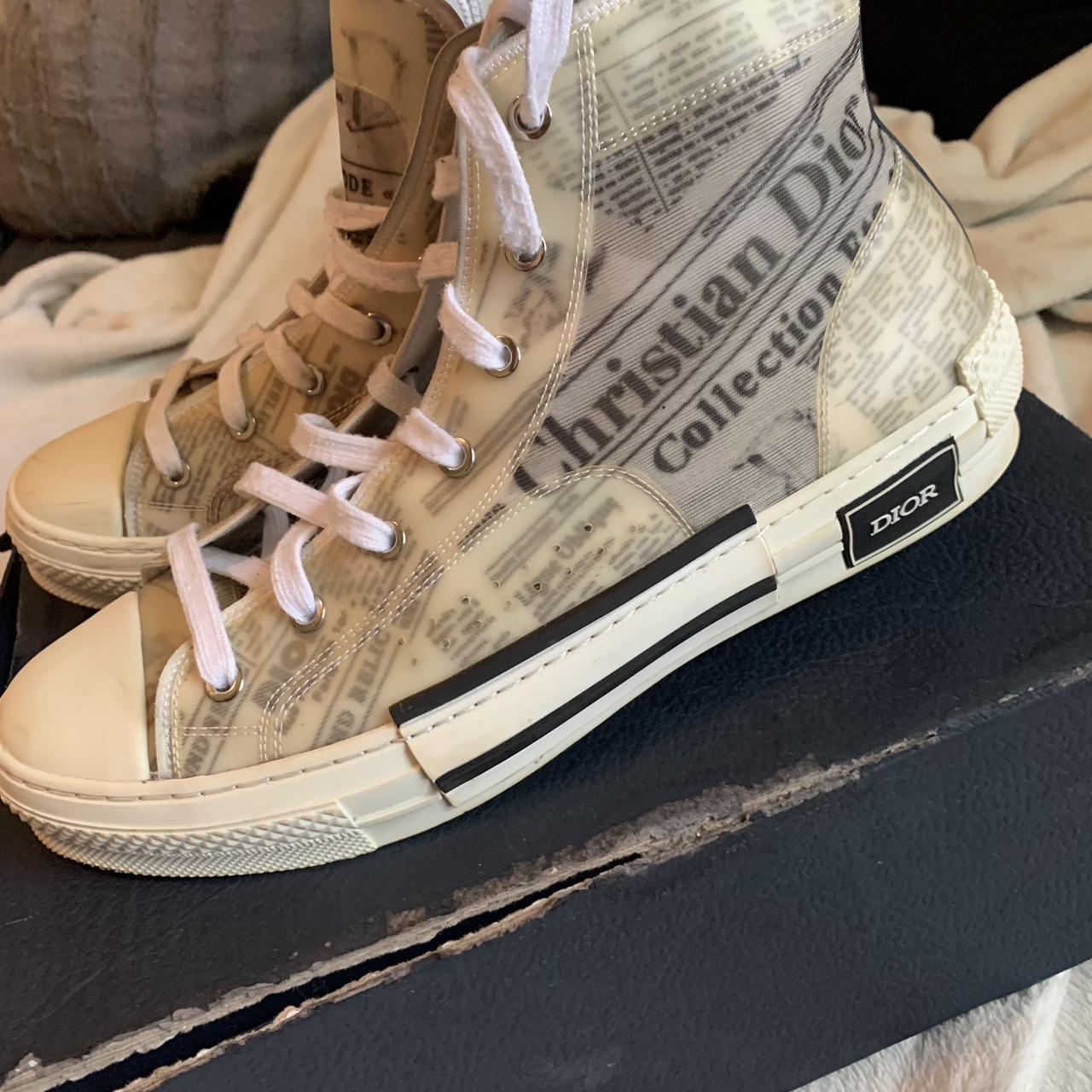 Dior B23 HIGH-TOP SNEAKER (Converse Style) - Depop