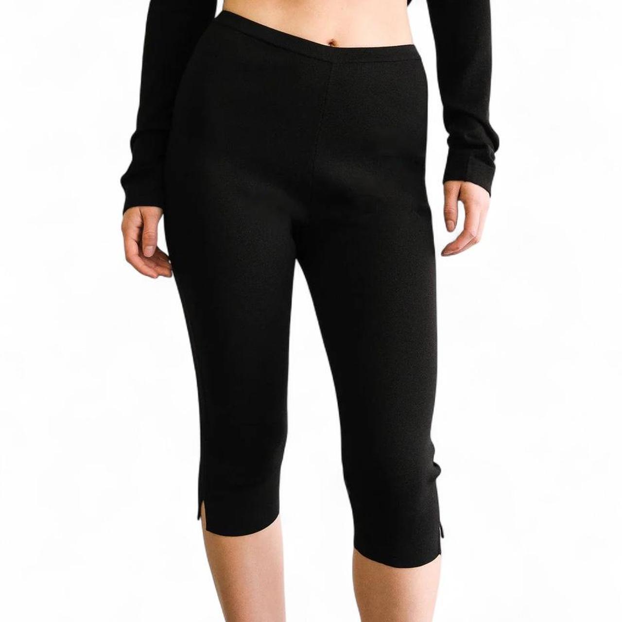 Paloma Wool Women's Capri Pants - Black - XS – geel maxine black knit capris featuring a …