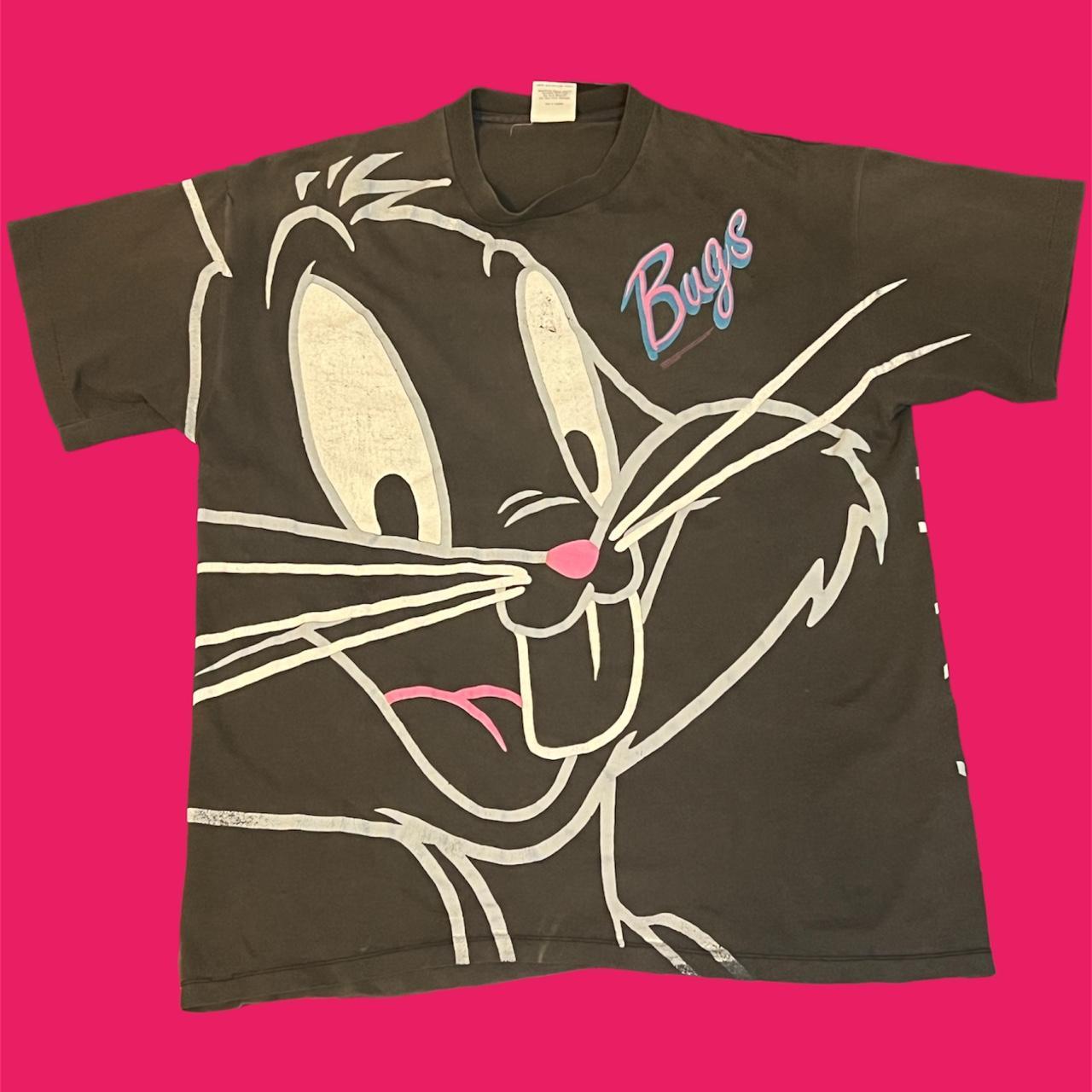 New York Yankees Bugs Bunny Shirt MEASUREMENTS: PIT - Depop