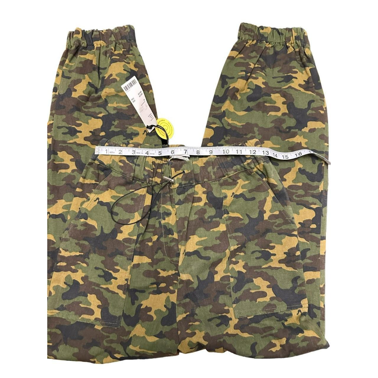 camo drawstring pants