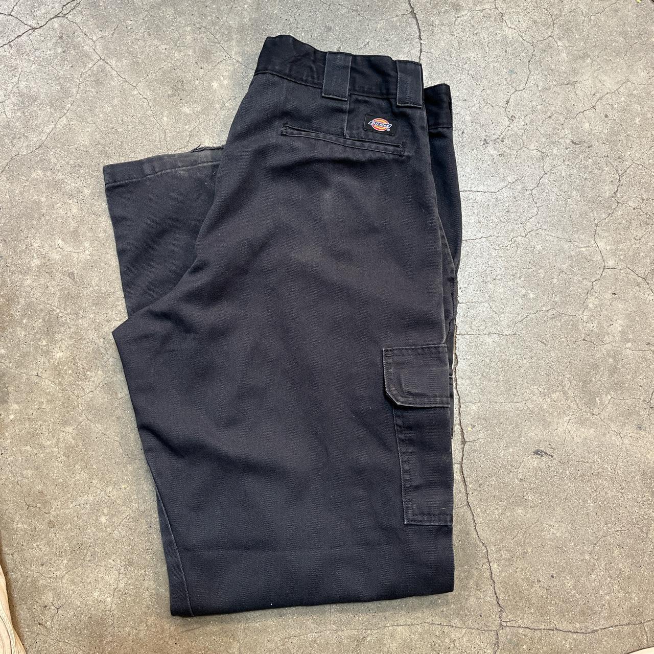 Dickies Men's Black Trousers | Depop