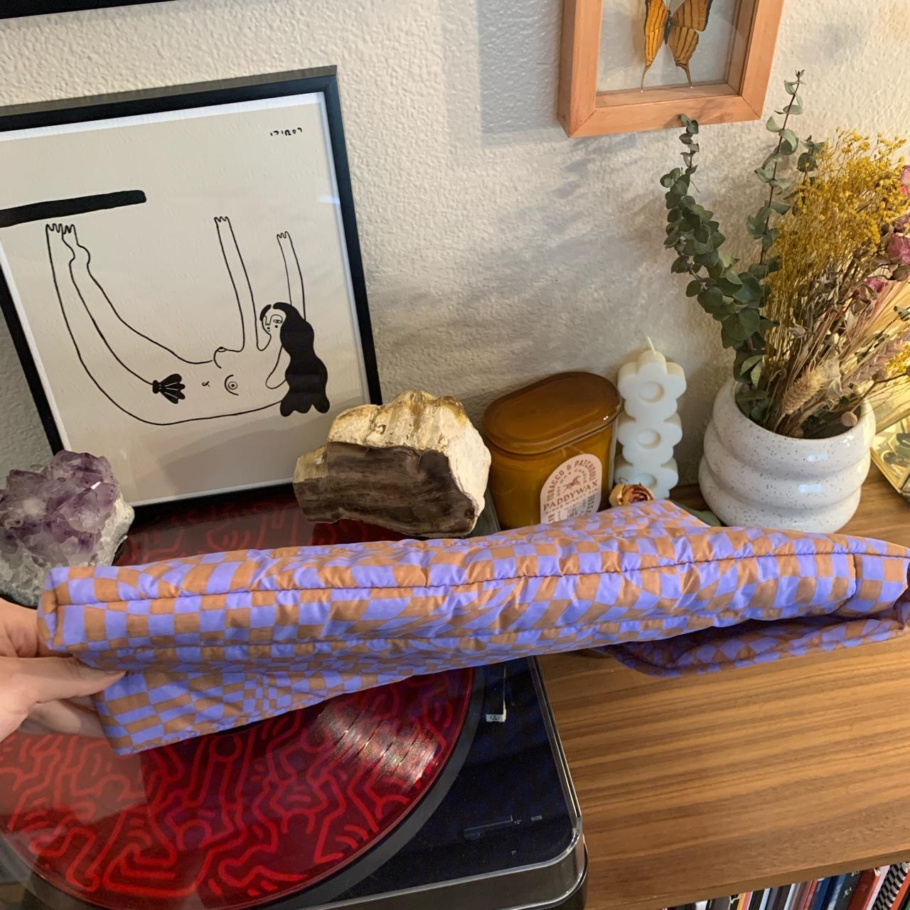 Baggu Pink and Purple Laptopcasesbag Depop