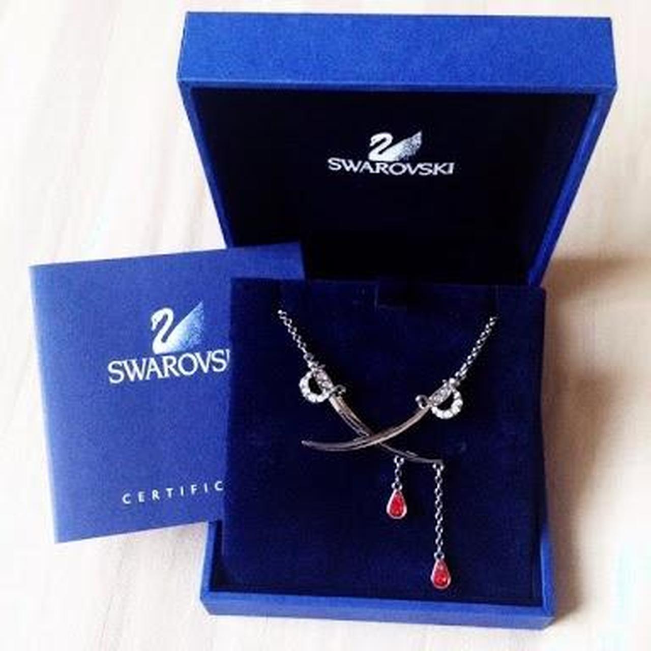 限定品　DISNEY SWAROVSKI ネックレス パイレーツオブカリビアン SWAROVSKI - スワロフスキー ディズニー パイレーツオブ