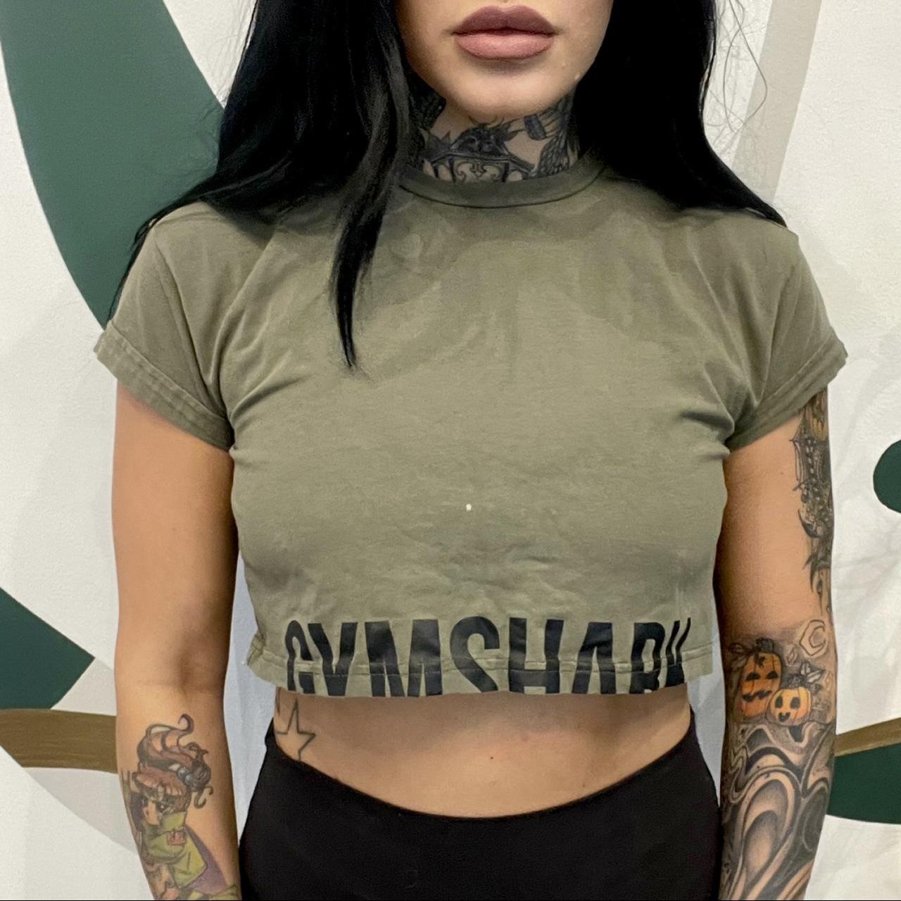 Gymshark crop tops - all 3 colors for 30$ the green... - Depop