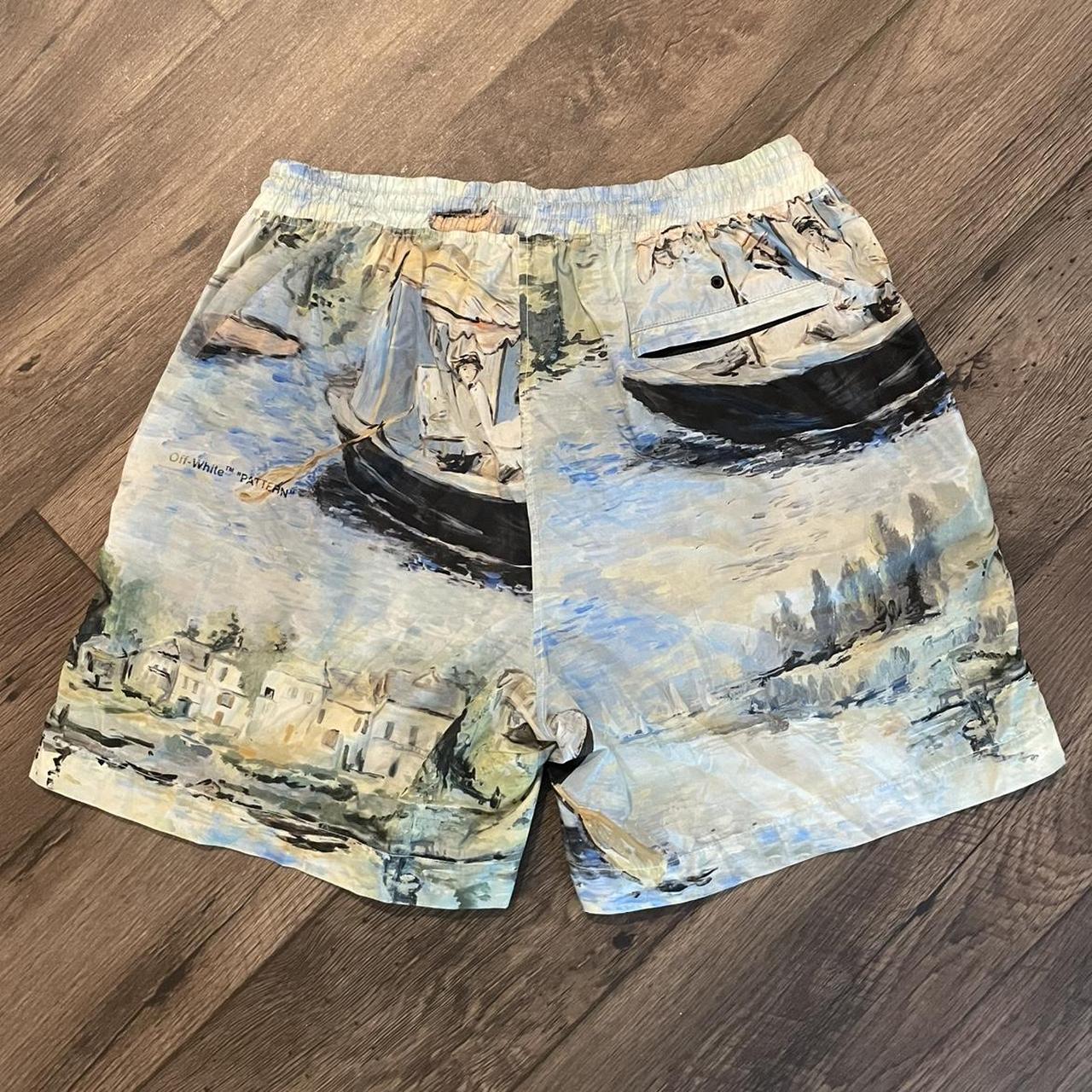 OFF-WHITE - Printed Shorts