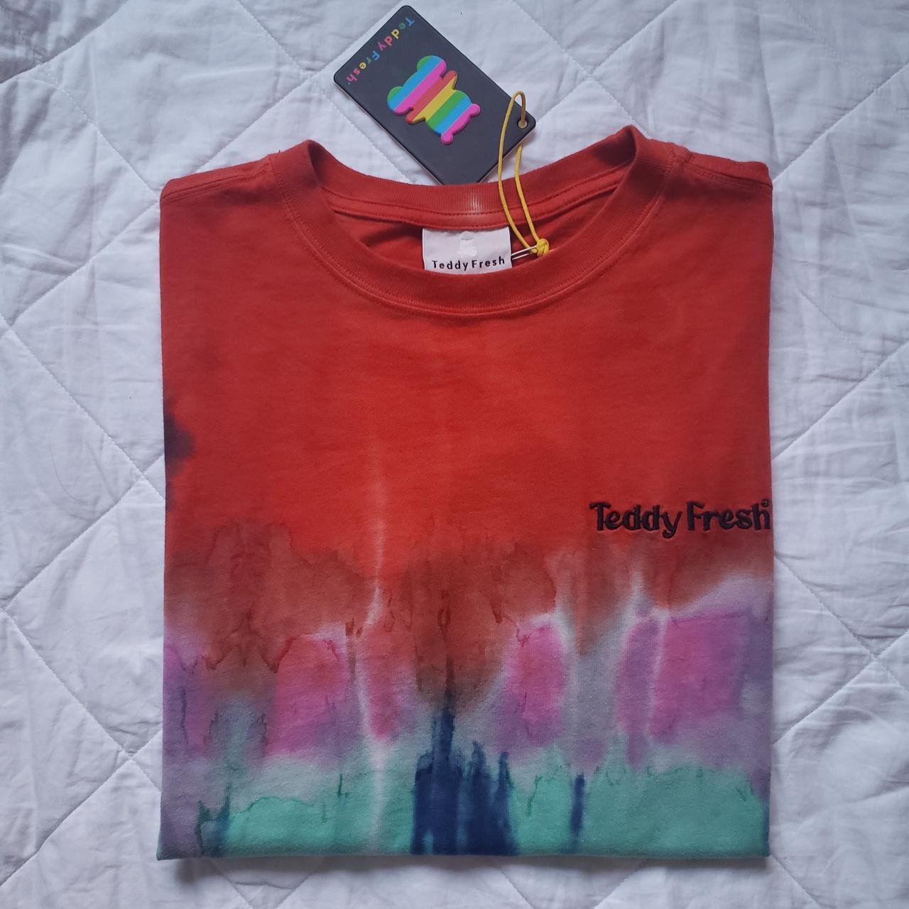 NWT 2021 Teddy Fresh Watercolor Brushed Tie Dye... Depop