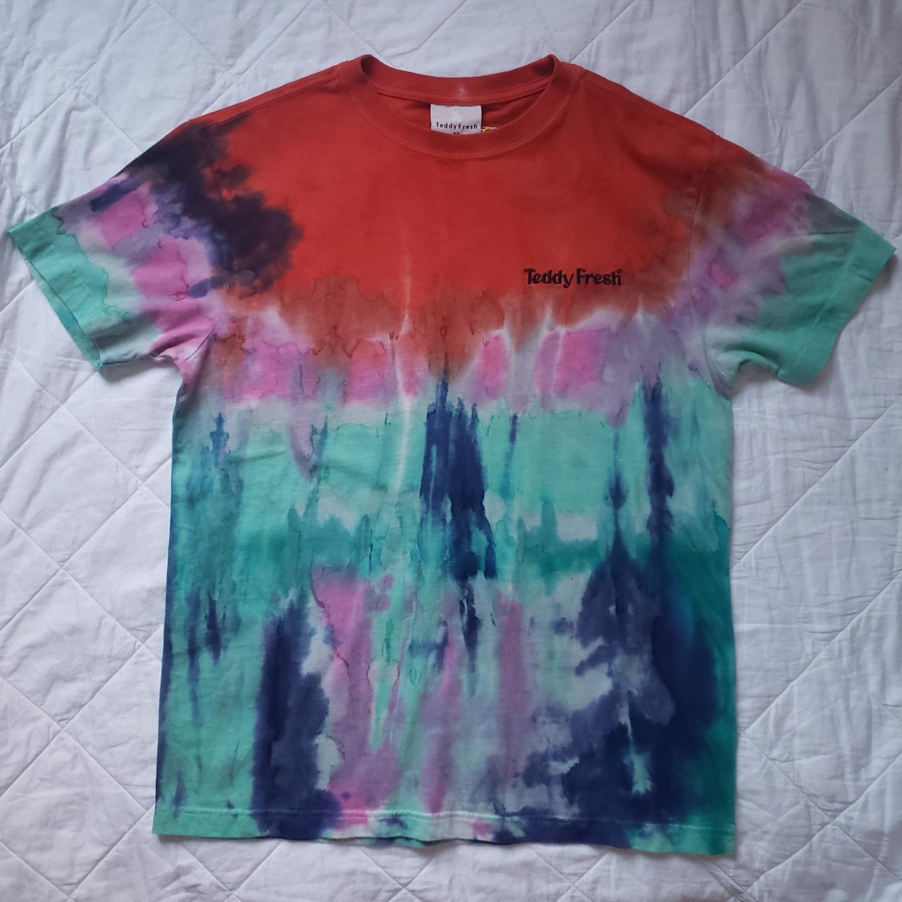 NWT - 2021 Teddy Fresh Watercolor Brushed Tie Dye... - Depop