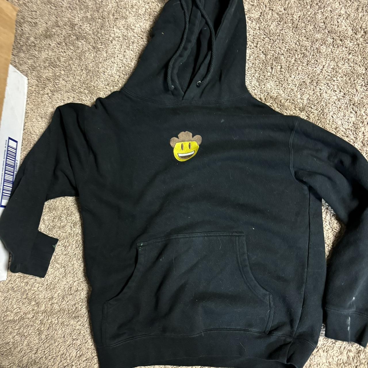 Antonio shops Garza cowboy emoji hoodie