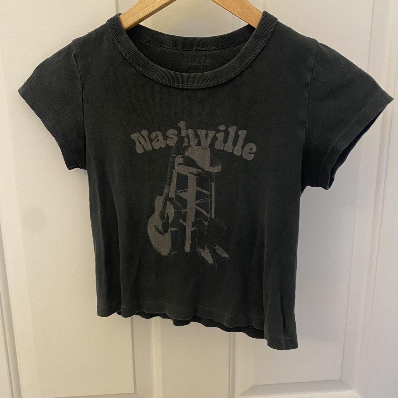 cropped grey Brandy graphic tee graphictee brandy... Depop