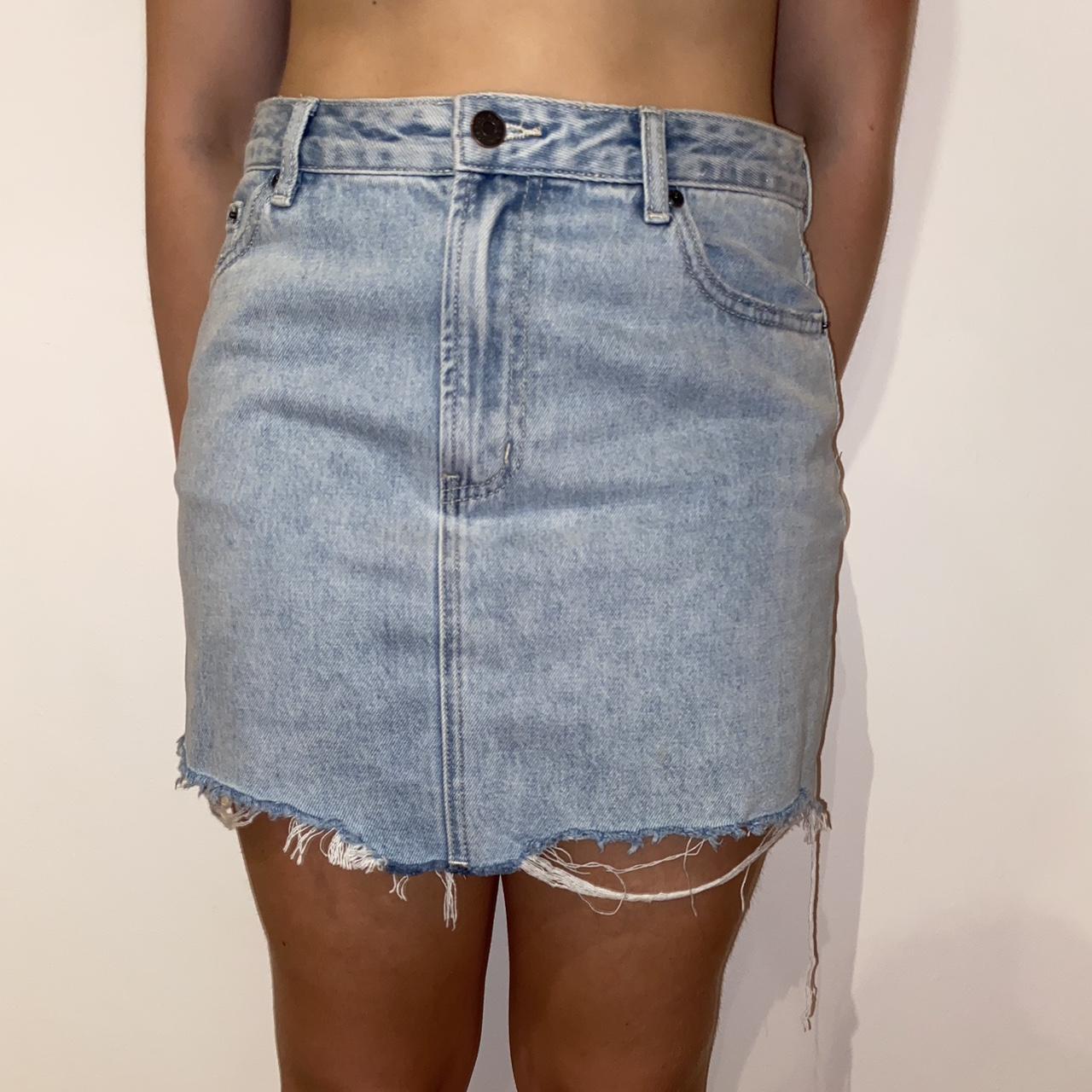 Glassons Women's Blue Skirt Depop