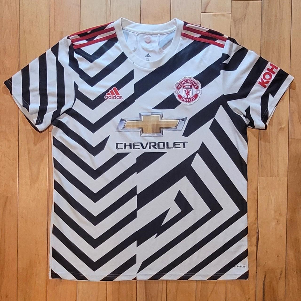 Manchester United Third Kit 2020 2021 Black Depop