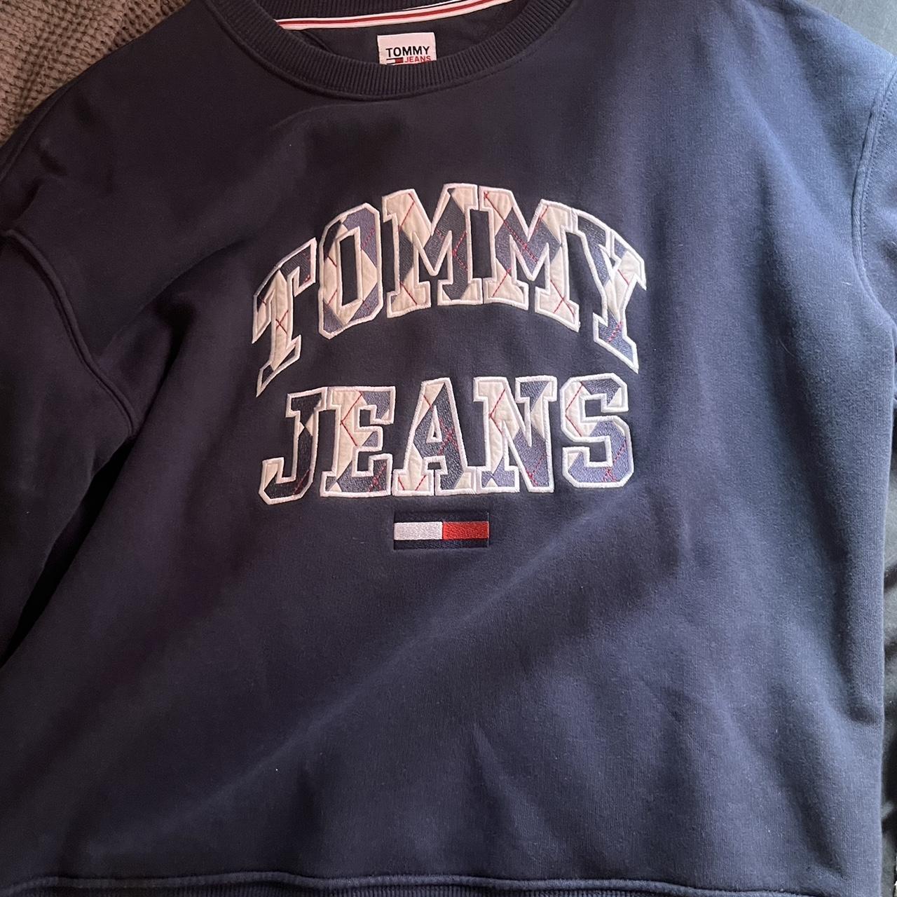 Tommy hilfiger navy outlet jumper